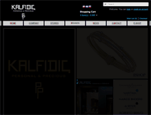 Tablet Screenshot of kalfidis.gr